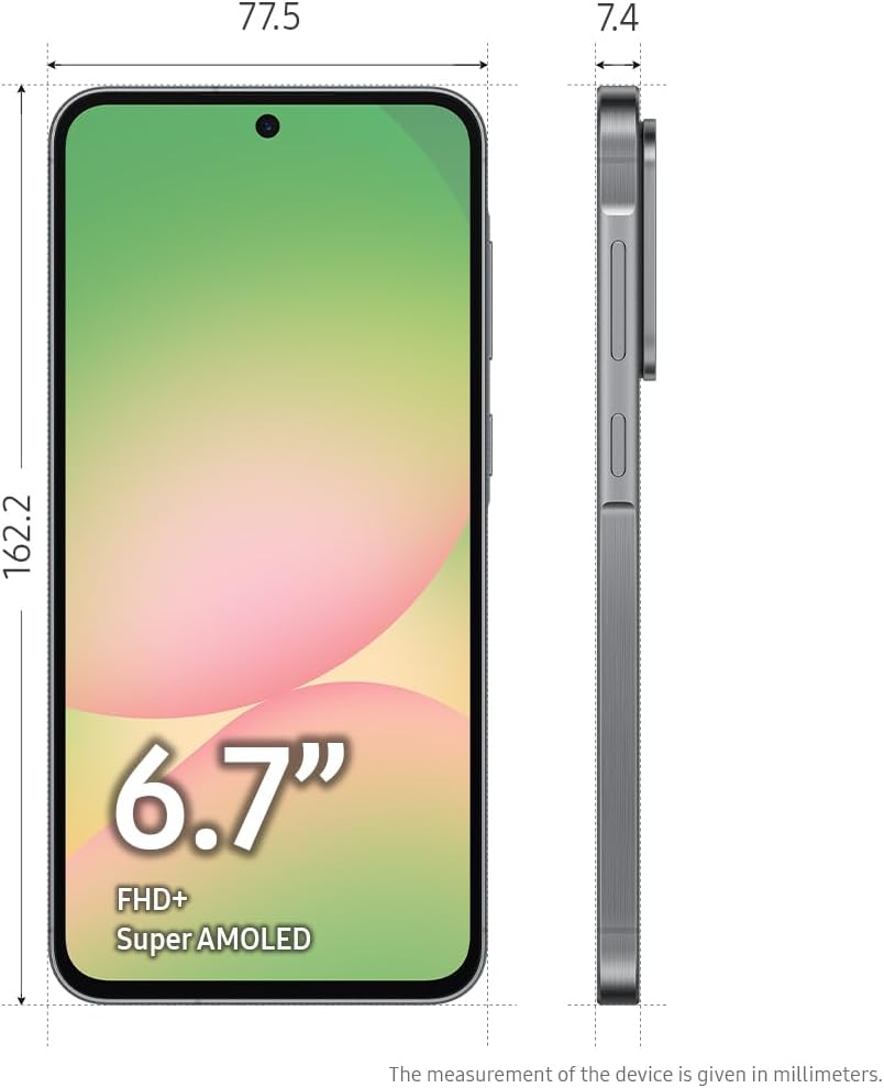Smartphone Samsung Galaxy A56 5G 256GB, 8GB RAM, Câmera 50MP, IP67, Super AMOLED 6.7 - Imagem 4
